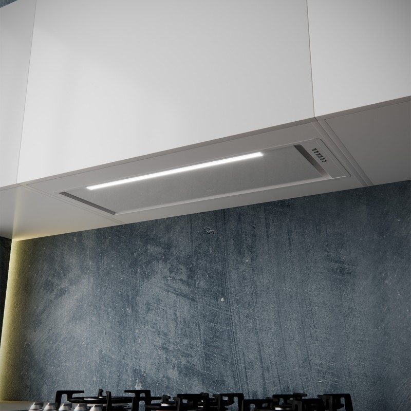 under-cabinet hood sl913 white glass