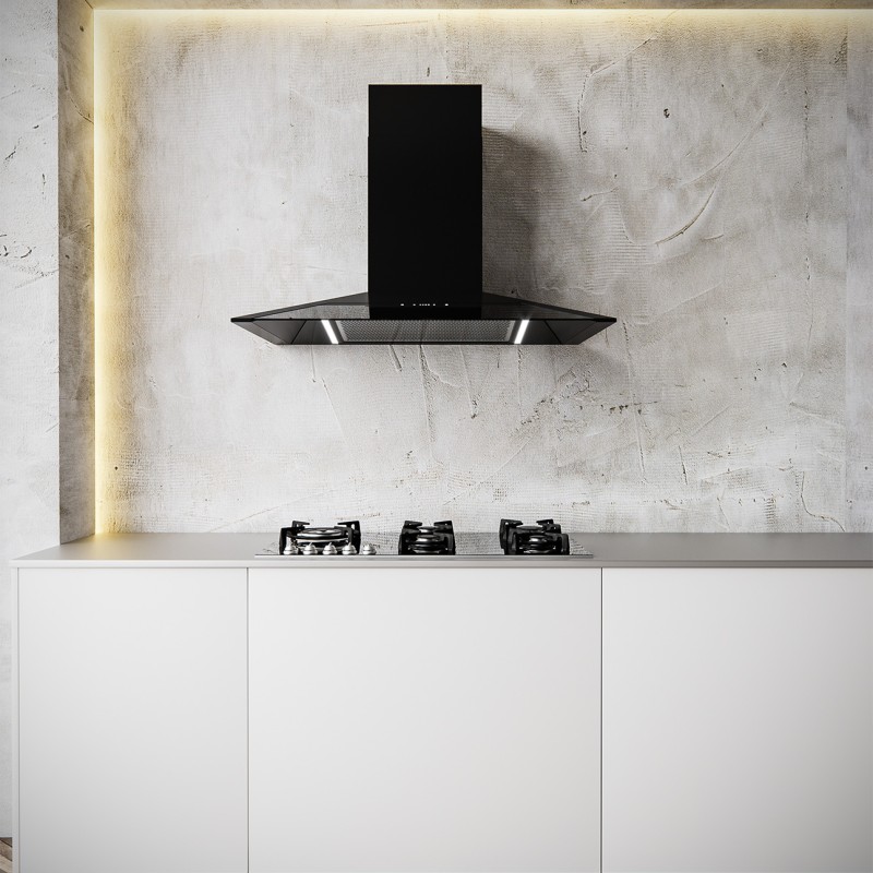 wall hood sltc97 black